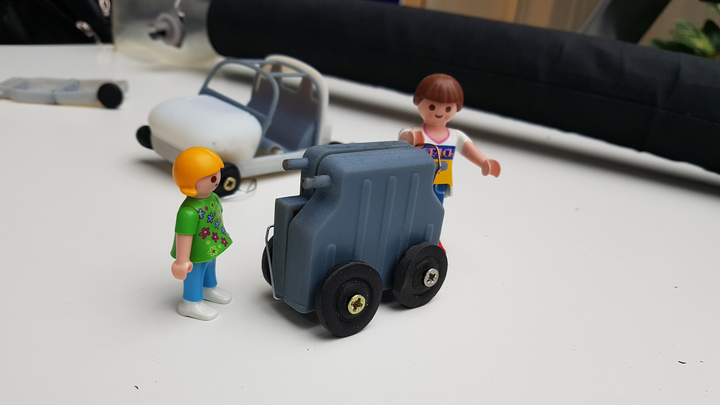 Finanzierung des Prototypenbaus für ein faltbares Auto campaign photo, 1 of 4