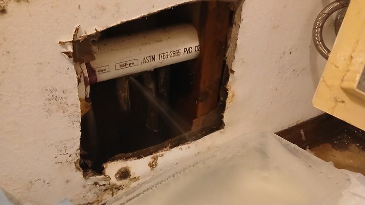 Aid Derek with Urgent Plumbing Repairs campaign photo, 1 of 3