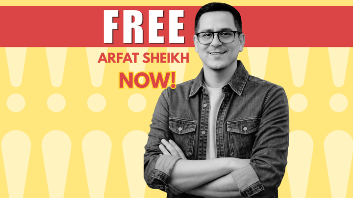 Support Arfat Sheikh’s Release from ICE Detention campaign photo, 1 of 3