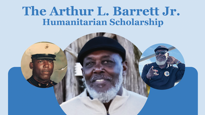 The Arthur L. Barrett Jr. Humanitarian Scholarship campaign photo, 1 of 7
