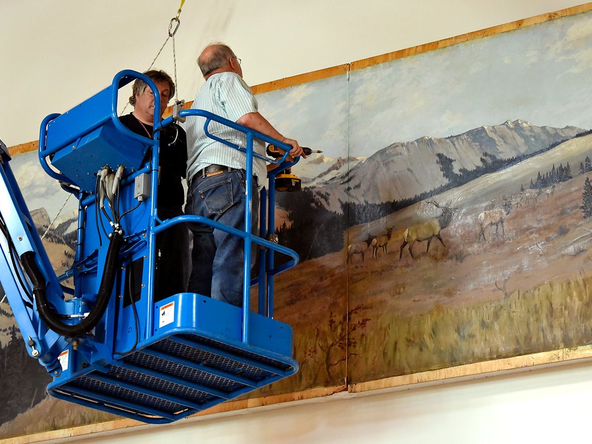 Restore a Montana Legend: The 87-Foot Les Peters Mural campaign photo, 1 of 7
