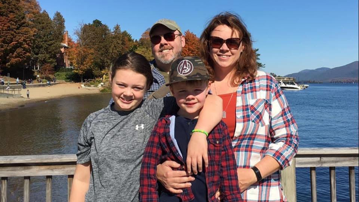 Harnett family house fire - Rebekah, Greg, Jackson & Hailey campaign photo, 1 of 7