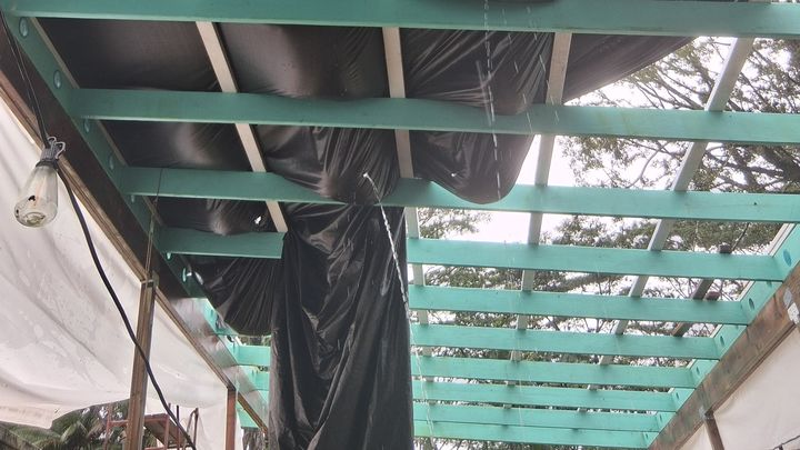 Hurricane Lala Roof Help for Adam and Michael campaign photo, 1 of 3