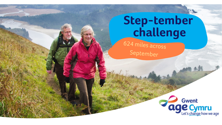 Step-tember for Age Cymru Gwent campaign photo, 1 of 3