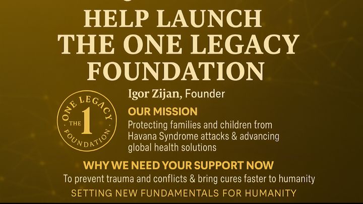 Help Launch The One Legacy Foundation in the USA campaign photo, 1 of 3