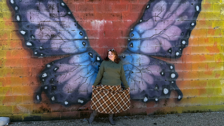 Help me spread my wings and start over. campaign photo, 1 of 2