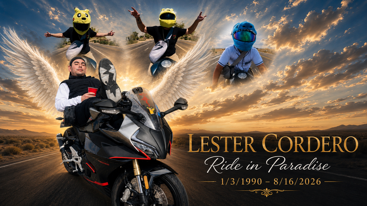 In Loving Memory of Lester Cordero campaign photo, 1 of 8