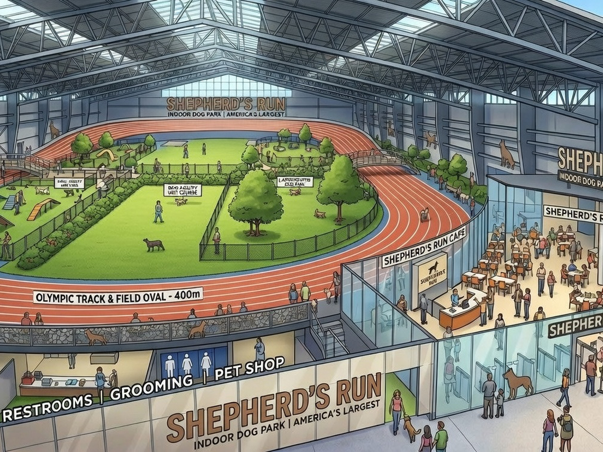 Help Build Shepherd’s Run Indoor Dog Park campaign photo, 1 of 6