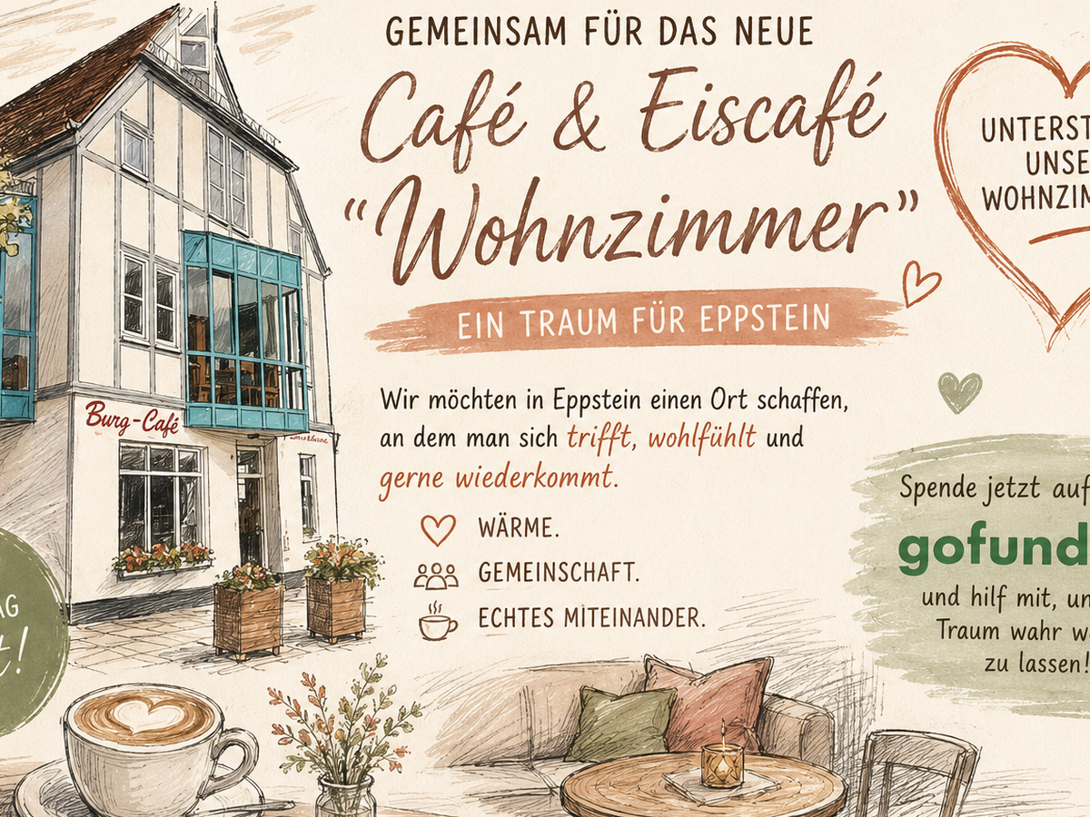Gemeinsam für das neue Café Wohnzimmer campaign photo, 1 of 3