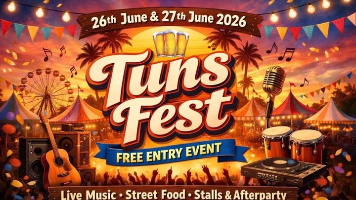 Tuns Fest 2026 supporting 3 local charities campaign photo, 1 of 5