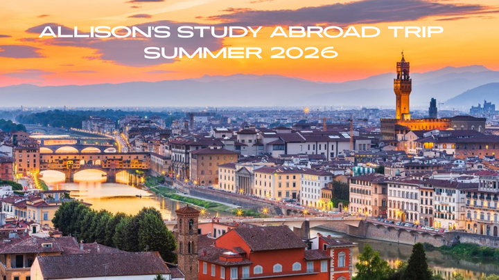 Help Allison Study Abroad in Florence campaign photo, 1 of 4