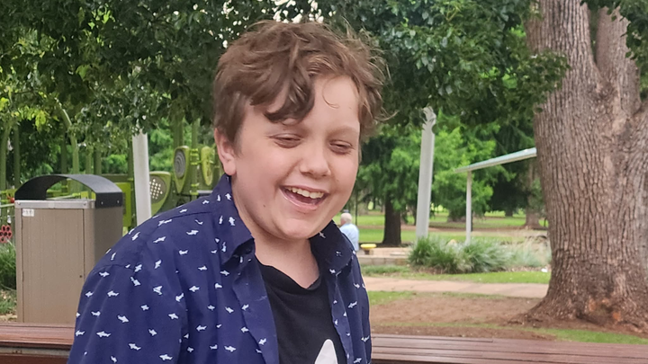 Ethan (13) just diagnosed with cancer and his mum. campaign photo, 1 of 6