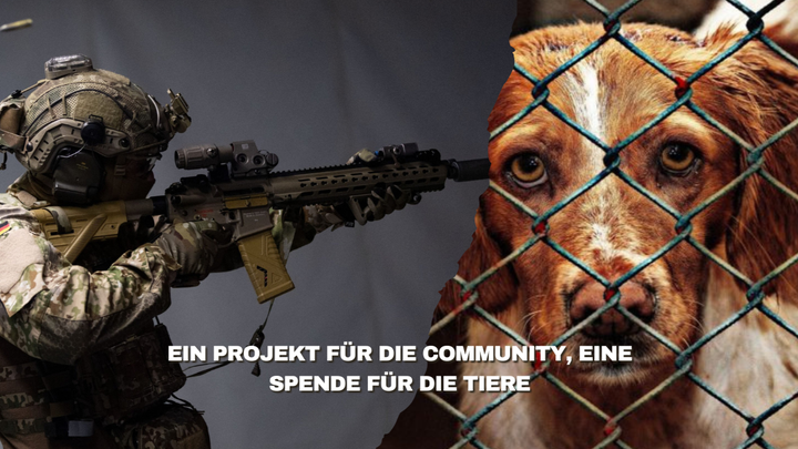 Mit eurer Hilfe rette ich Tiere und erstelle Content. campaign photo, 1 of 4