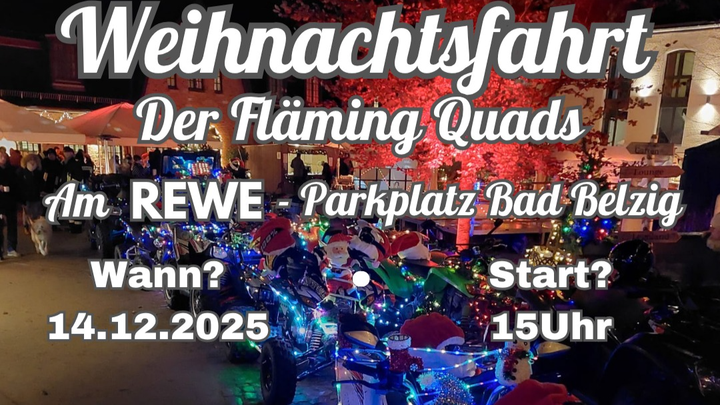 Weihnachtsfahrt Fläming Quads campaign photo, 1 of 3