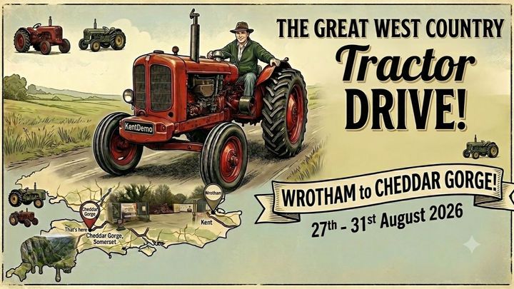 The Great West Country Tractor Drive! campaign photo, 1 of 3
