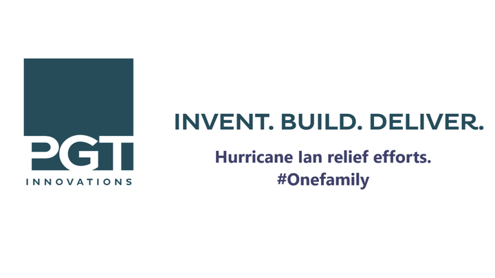 PGT Innovations Relief Efforts campaign photo, 1 of 2