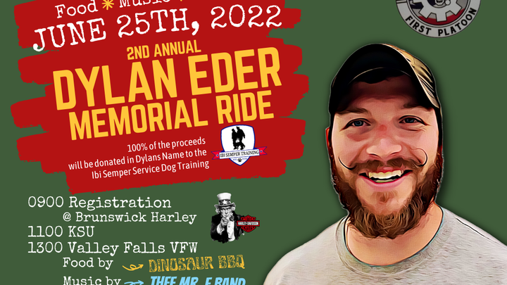 2nd Annual Dylan Eder Memorial Ride campaign photo, 1 of 2