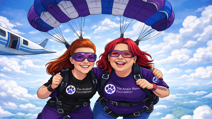 Skydive for The Anaise Bland Foundation campaign photo, 1 of 3
