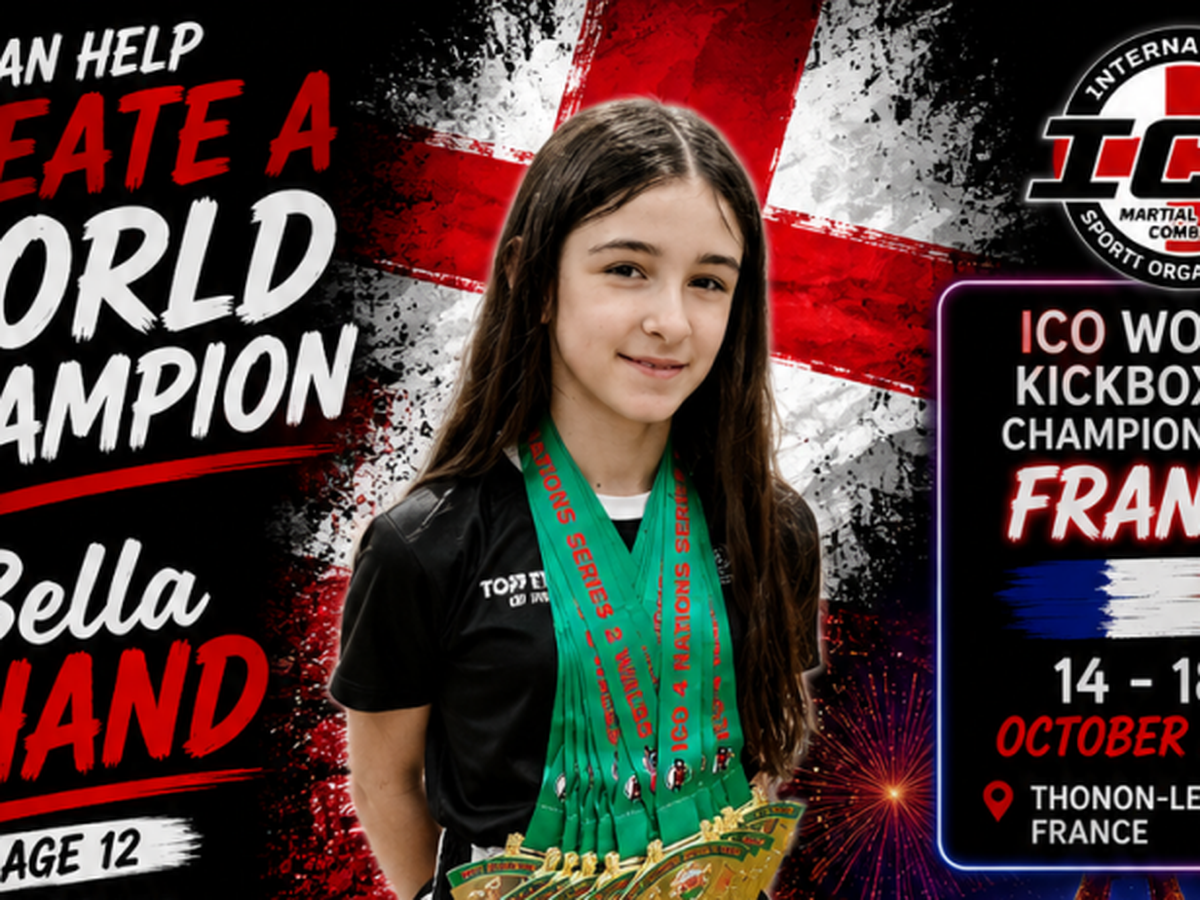 Help Bella Represent Team England at ICO World Championship campaign photo, 1 of 8