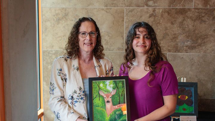Fundraiser by Lisa Ferris : Help Violet Attend DC Art Award Ceremony