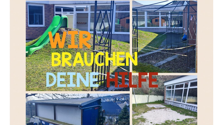 Wir brauchen Hilfe für unseren Außenbereich der KiTa campaign photo, 1 of 6