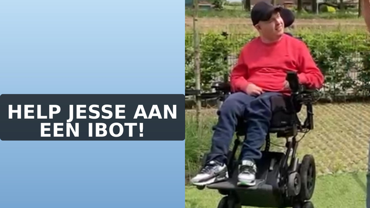 Help Jesse aan een iBot en geef hem meer vrijheid! campaign photo, 1 of 4