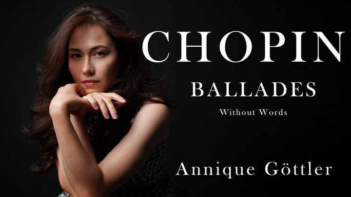 Recording all Chopin Ballades - New Album campaign photo, 1 of 3