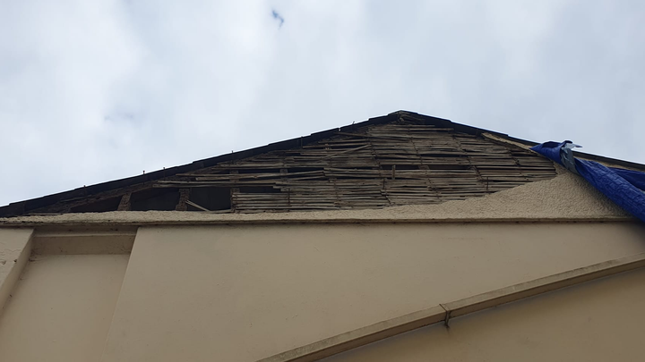 Help me repair my crumbling house wall before winter! campaign photo, 1 of 7