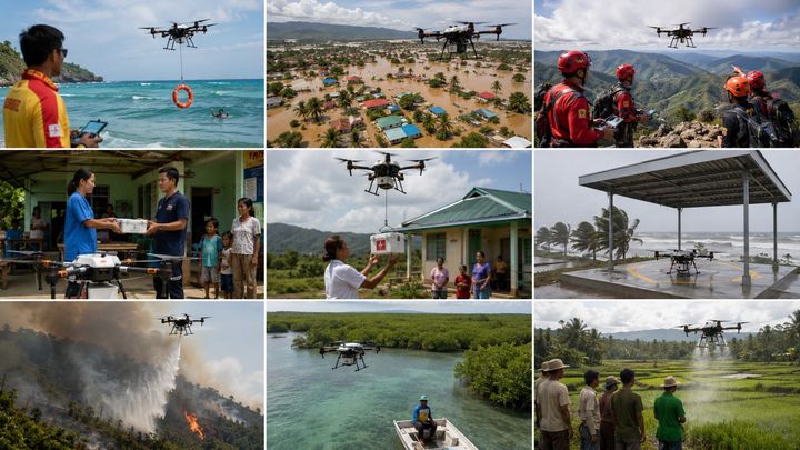 366 Drone Safer Waters & Disaster Releif campaign photo, 1 of 3