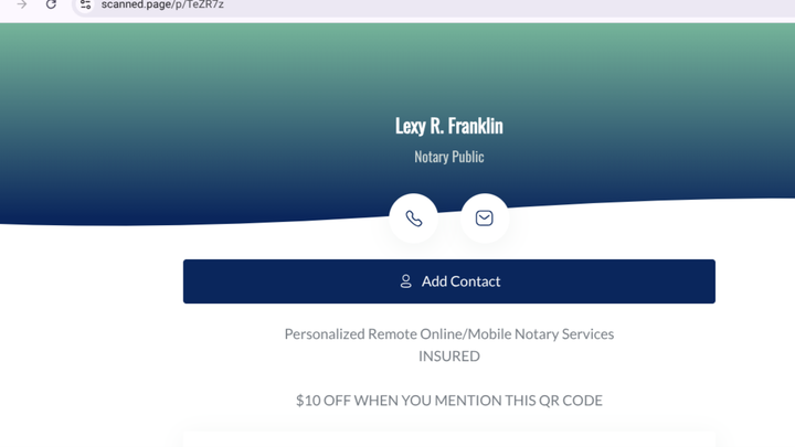 Empower Lexy's Notary Career Growth campaign photo, 1 of 3