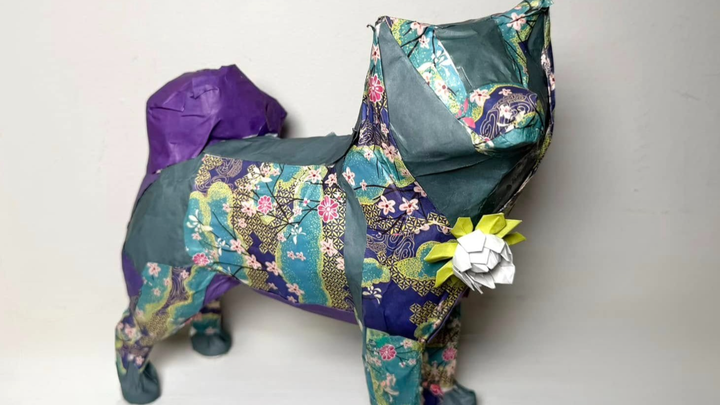 Hansu - Folds of Oragami Akita Artist April Zay for BEAR campaign photo, 1 of 3