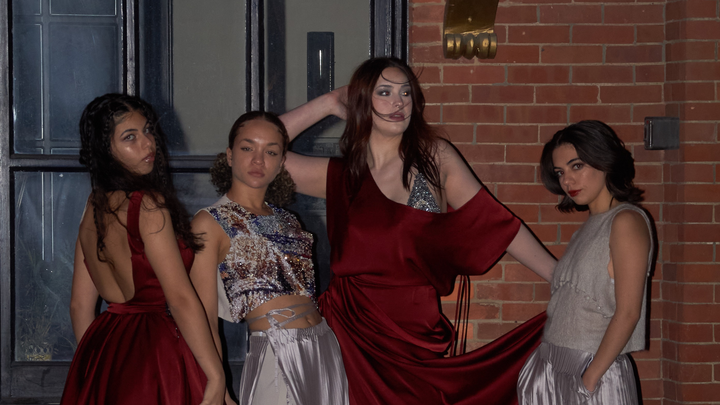 Help Maddy show in New York Fashion week campaign photo, 1 of 8
