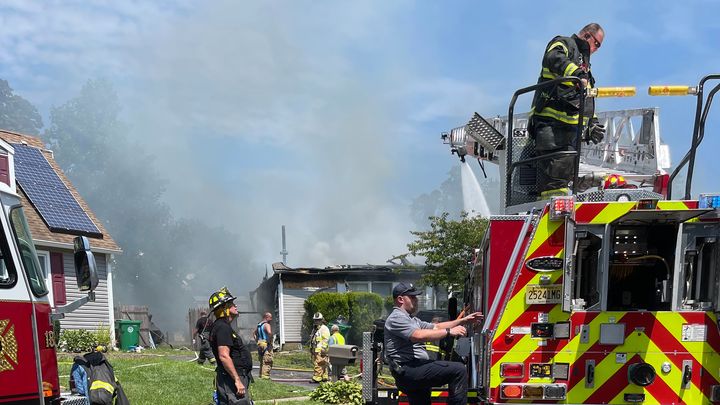Father burnt in house fire campaign photo, 1 of 2