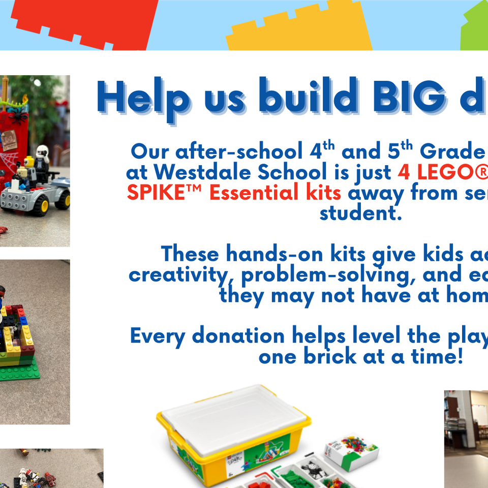 Help Our Lego Club Get SPIKE Essential Sets