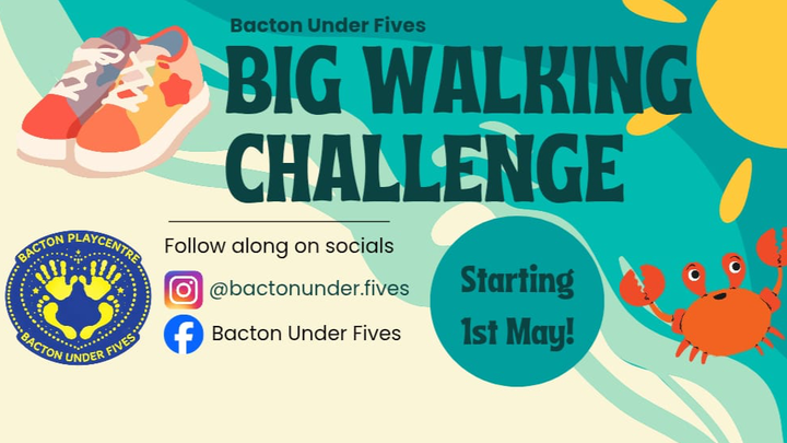 Bacton Under 5’s Big Walking Challenge campaign photo, 1 of 4
