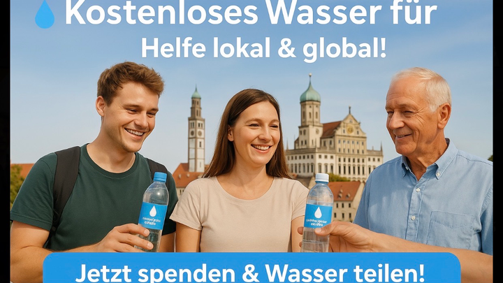 Kostenloses Wasser für Augsburg – Trinkwasser für alle campaign photo, 1 of 4
