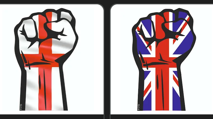 England Flags solihull campaign photo, 1 of 3