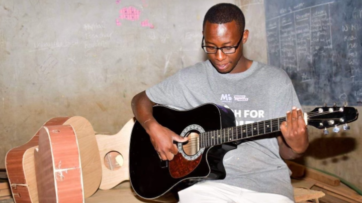 Funding Peter's Guitar Business and Local School campaign photo, 1 of 3