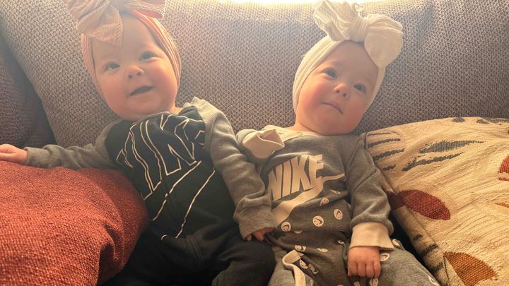 Help Our Twin Daughters Get Doc Band Helmets campaign photo, 1 of 8
