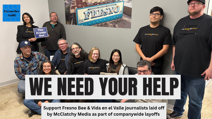 Help Fresno Bee staff pay bills after layoffs campaign photo, 1 of 5