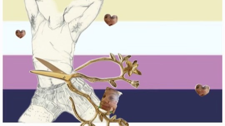 Help a Enby out to pay top surgery bill campaign photo, 1 of 3