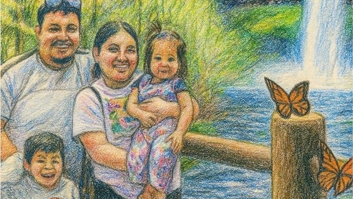 Help Rosa and her two young kids campaign photo, 1 of 3