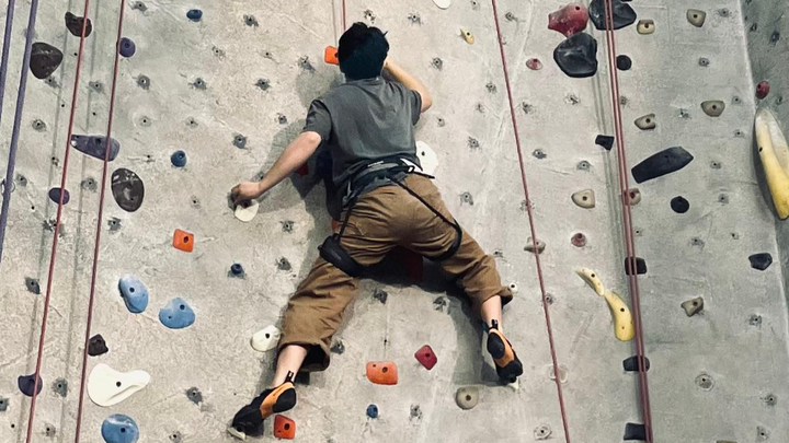 Ilia's 8th Grade Home Climbing Wall Project campaign photo, 1 of 7