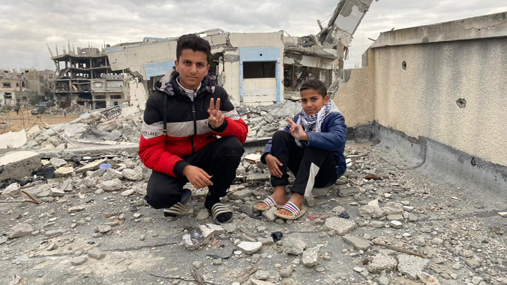 Mohamed ,Ahmed and Mahmoud the GAZA braveheart brothers campaign photo, 1 of 4