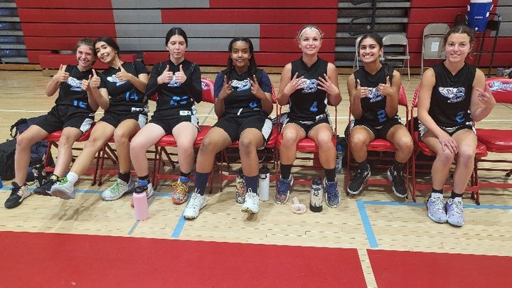 Hoot's 2022-23 High School Girl's Basketball Team campaign photo, 1 of 2