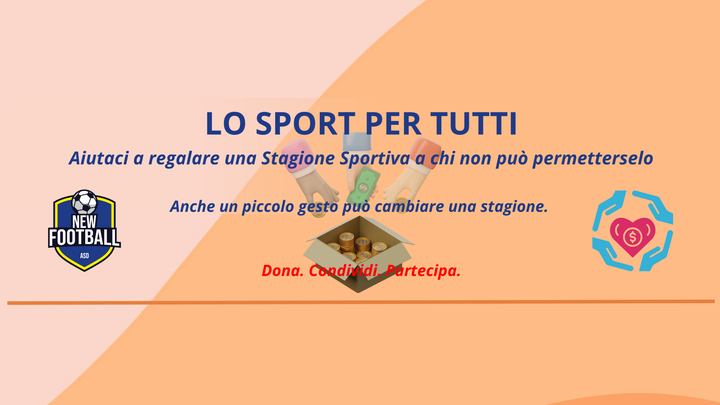 Lo Sport per Tutti campaign photo, 1 of 4