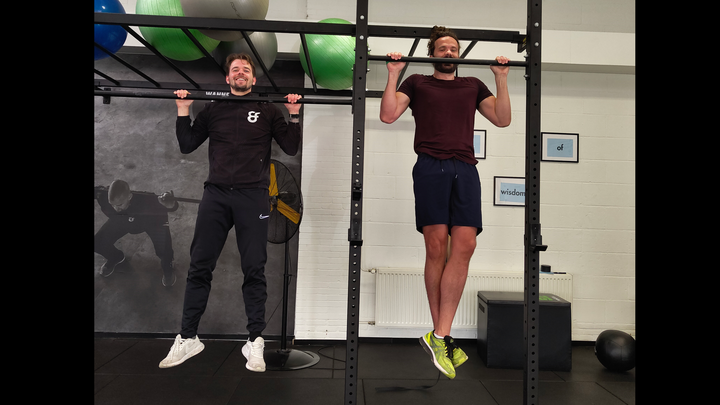 2000 pull ups for cancer. But you can make us do more. campaign photo, 1 of 2