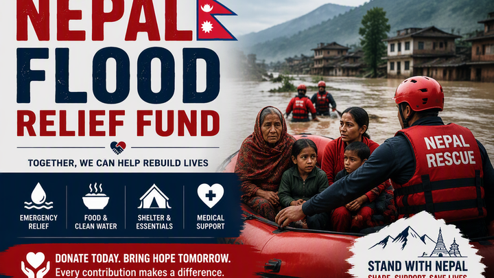 Nepal Flood Relief Fund campaign photo, 1 of 7