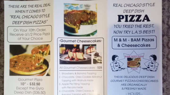 Help Launch M & M BAM Deep Dish Pizza & Cheesecake campaign photo, 1 of 8