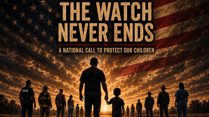 “The Watch Never Ends”: Protecting Children Across America campaign photo, 1 of 3